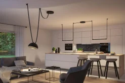 Discount Paulmann Installasjonsett for ULine belte system 150 Watt med 10 meter belte Svart