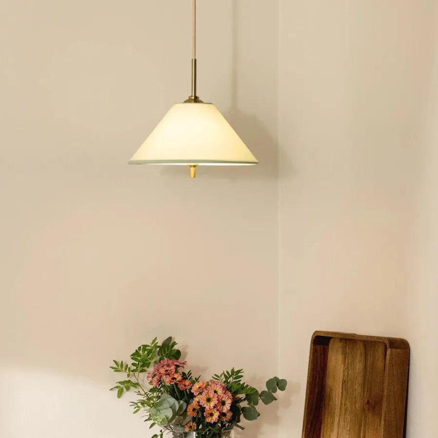 Outlet Globen Lighting Iris 25 takpendel Krem