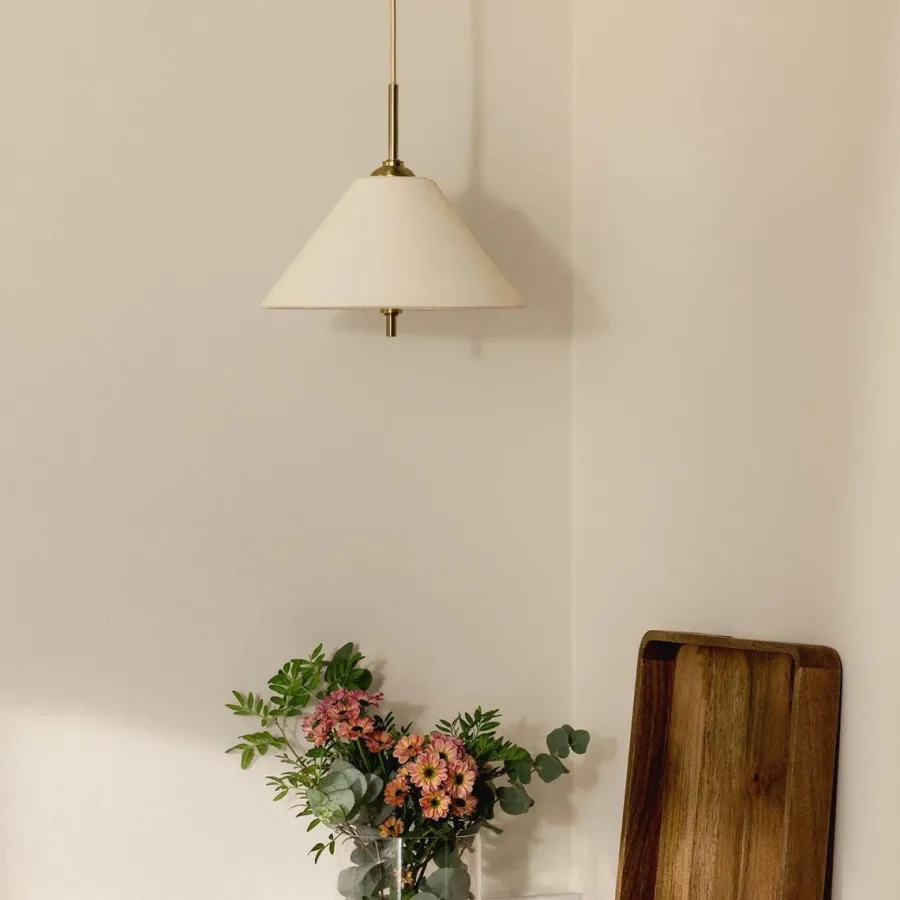 Outlet Globen Lighting Iris 25 takpendel Krem