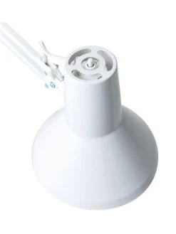 Nielsen Light Jensen bordlampe m/bordklemme og veggfeste - Hvit