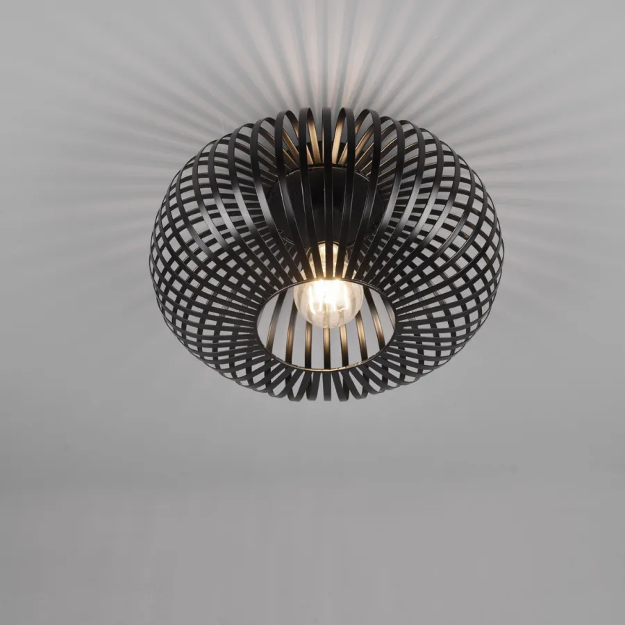 New Trio Lighting Johann taklampe 30 - Svart