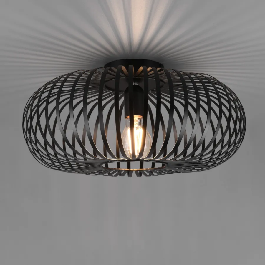 Best Trio Lighting Johann taklampe 40 - Svart