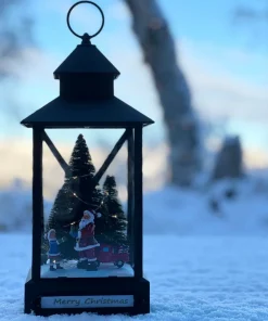 Best Konstsmide Julenisse lykt - inne og ute lykt Svart