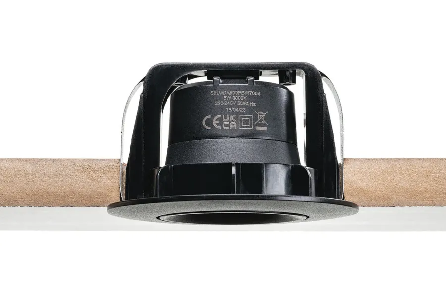 Clearance Sg Armaturen As Junistar Bio 8 pack 5W LED 2700K RA90 Isosafe IP44 Hvit