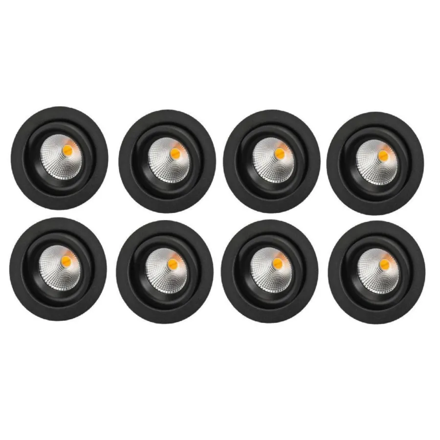 Clearance Sg Armaturen As Junistar Eco IsoSafe 8 pack 6W LED 2700K