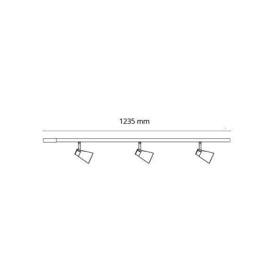 Online Sg Armaturen As Komplett Zip Zoom 3x6W m/endetilkobling - matt Hvit