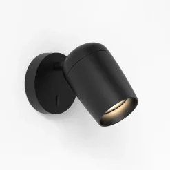 New Astro Lighting Koto vegglampe med bryter Svart