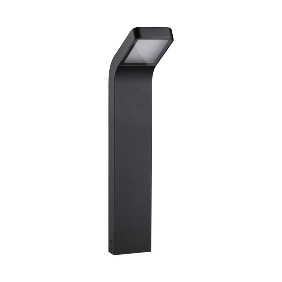 Discount Paulmann Kulma pullert utendørs IP44 7,5W 3000 Kelvin 50 cm Antrasitt