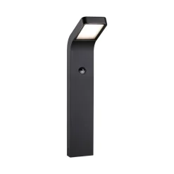 Best Paulmann Kulma pullert utendørs IP44 7,5W 3000 Kelvin 50 cm - Sensor Antrasitt