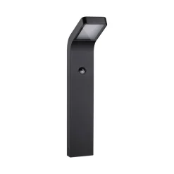 Best Paulmann Kulma pullert utendørs IP44 7,5W 3000 Kelvin 50 cm - Sensor Antrasitt