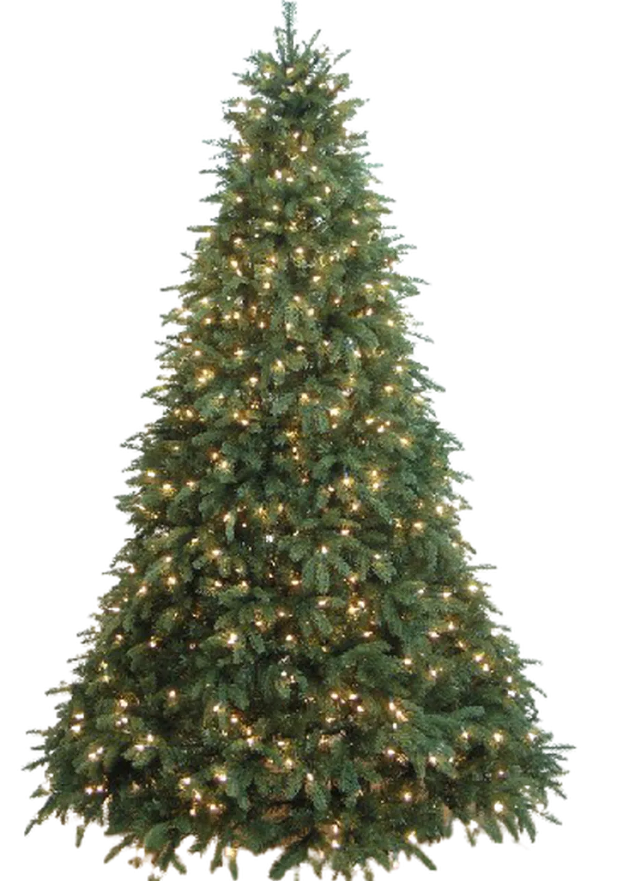 Best Trend Collection Kunstig juletre 180 cm 40% PE og 60% PVC 300 LED varmhvit Grønn