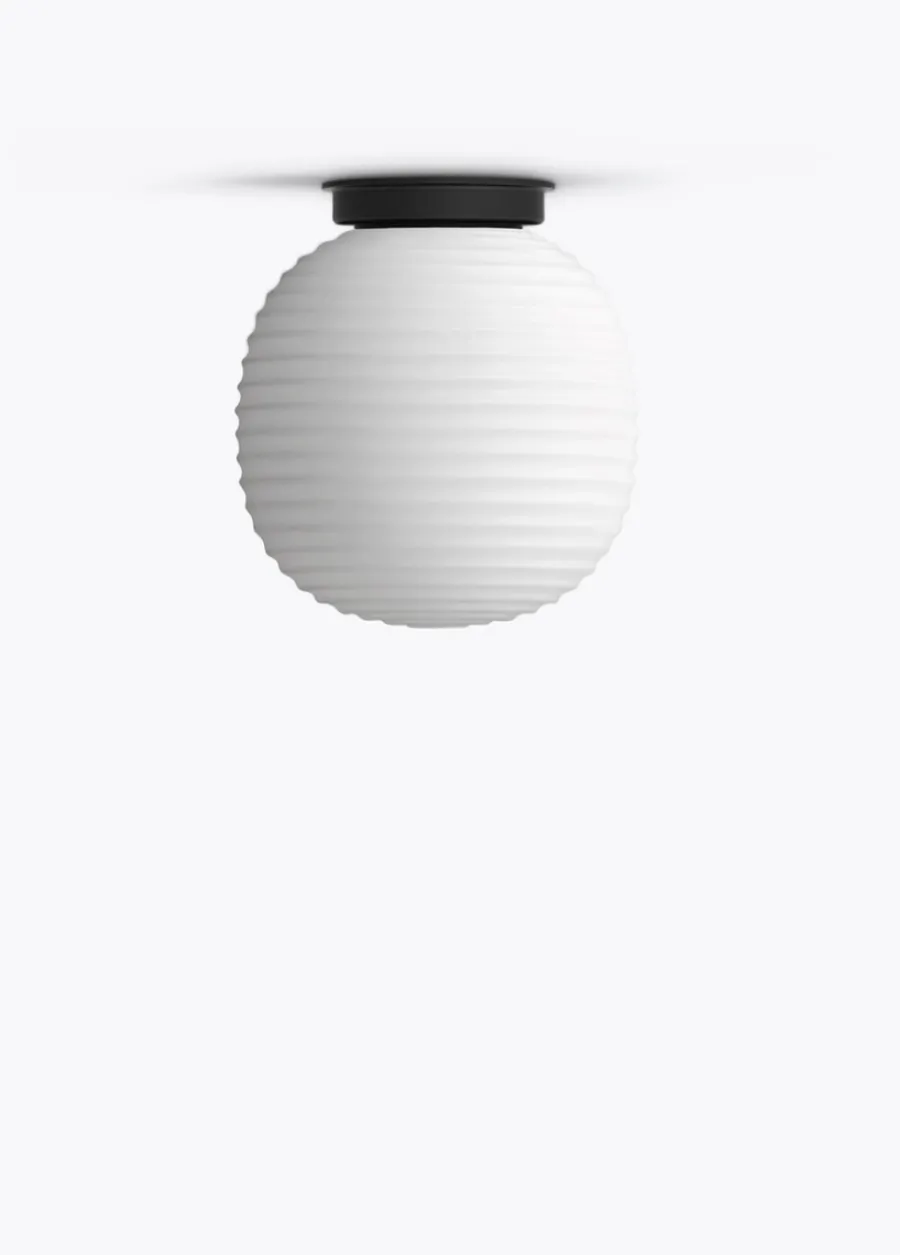 New Works Lantern Ceiling Lamp - S Hvit