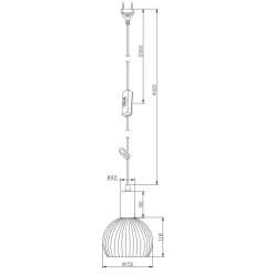 Hot Aneta Lighting Lapponia vinduspendel