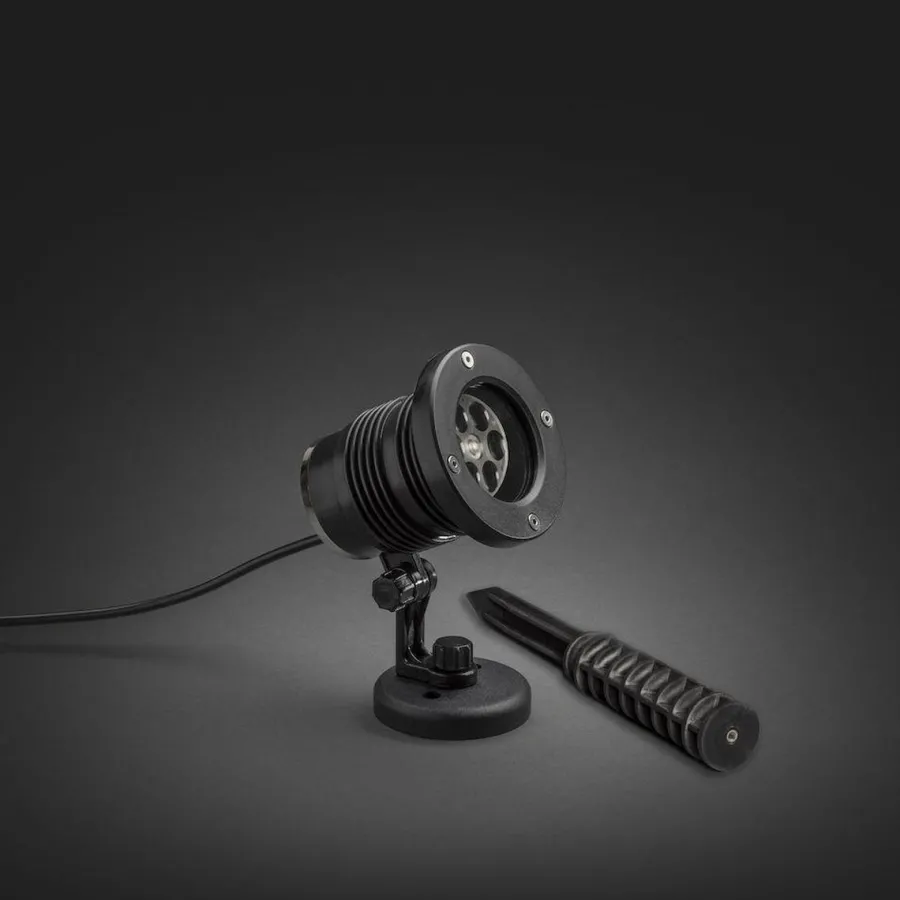 Sale Konstsmide Laserlampe fargede julemotiv IP44 utendørs