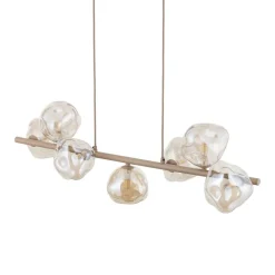 Best TK Lighting Lava takpendel 7-lys 90 cm