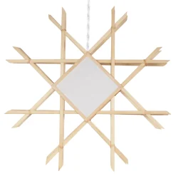 New Globen Lighting Lea adventsstjerne 70 cm - Natur