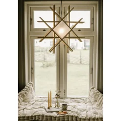 New Globen Lighting Lea adventsstjerne 70 cm - Natur