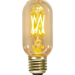 Discount Star Trading LED-pære 3,7W dimbar, Vintage Gold 45mm E27 Amber