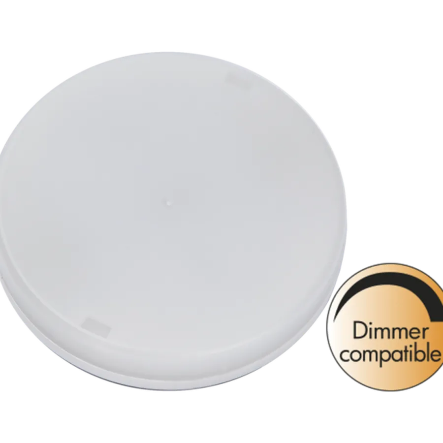Clearance Slv Led pære 6W GX53 2700K dimbar Hvit