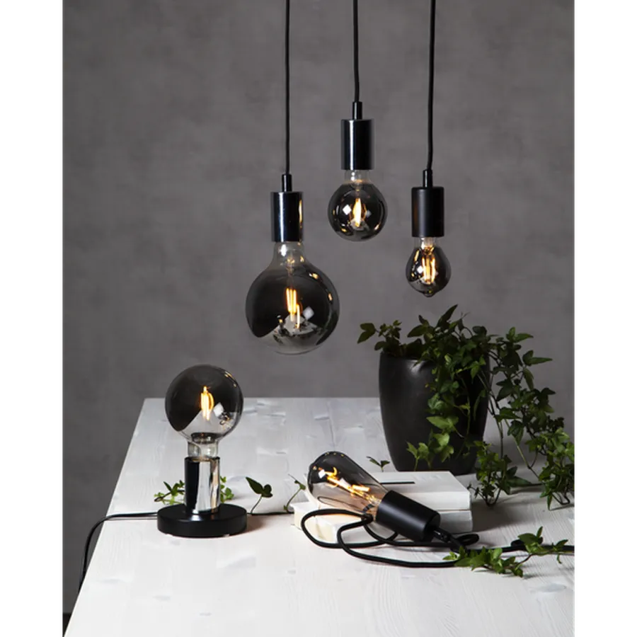 Outlet Star Trading LED-pære 1,8W plain smoke 95mm Røyk