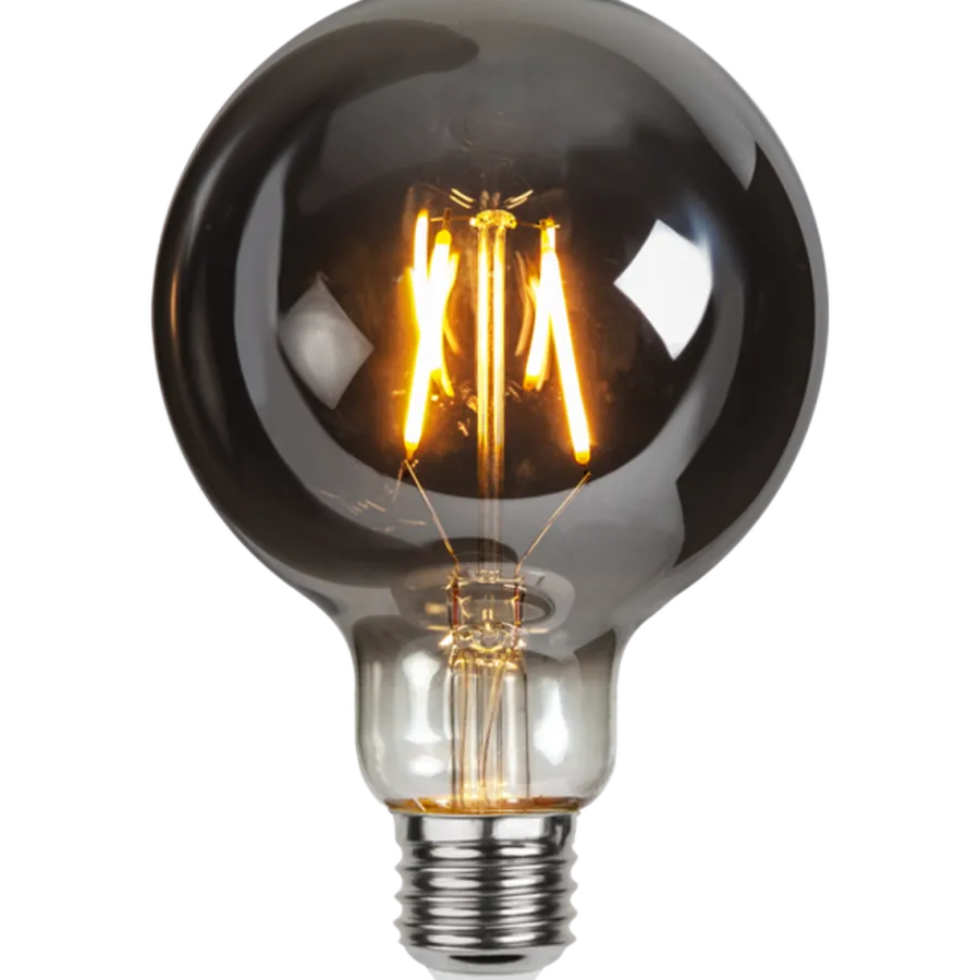 Outlet Star Trading LED-pære 1,8W plain smoke 95mm Røyk