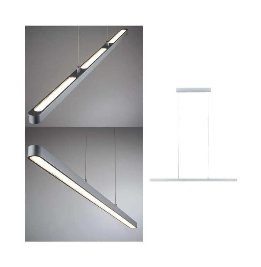Sale Paulmann Lento takpendel 100 cm 42W 2700 Kelvin - Dimbar Hvit