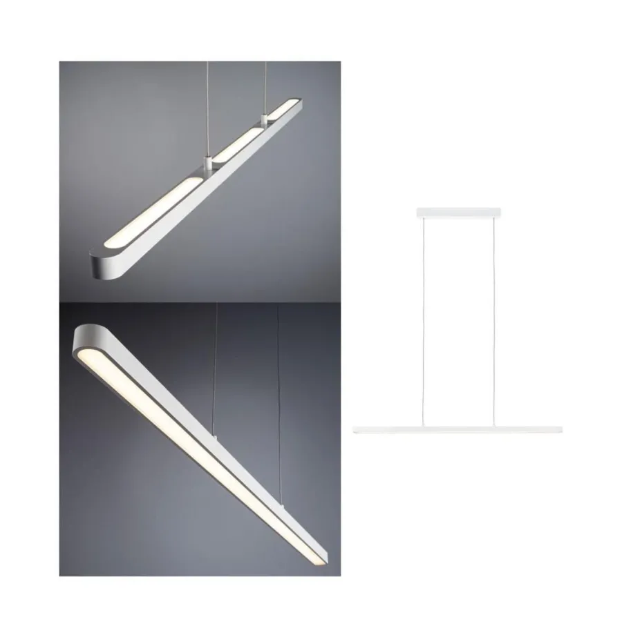 Sale Paulmann Lento takpendel 100 cm 42W 2700 Kelvin - Dimbar Hvit
