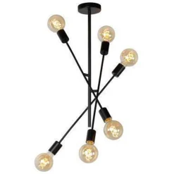 Hot Lucide Lester taklampe - Svart