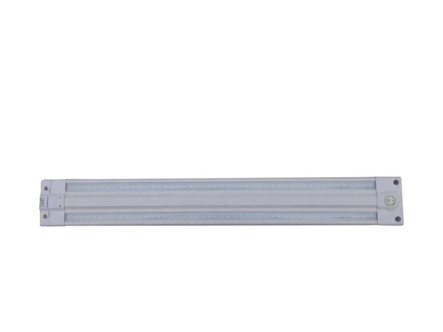 Outlet NorDesign Linear benkarmatur 50 cm 10W 3000K Dimbar - Hvit