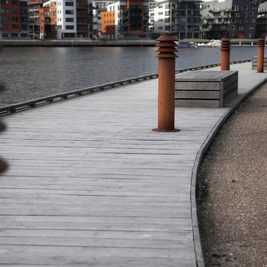 Discount Louis Poulsen Bysted Pullert Mast F/Nedgraving - Corten