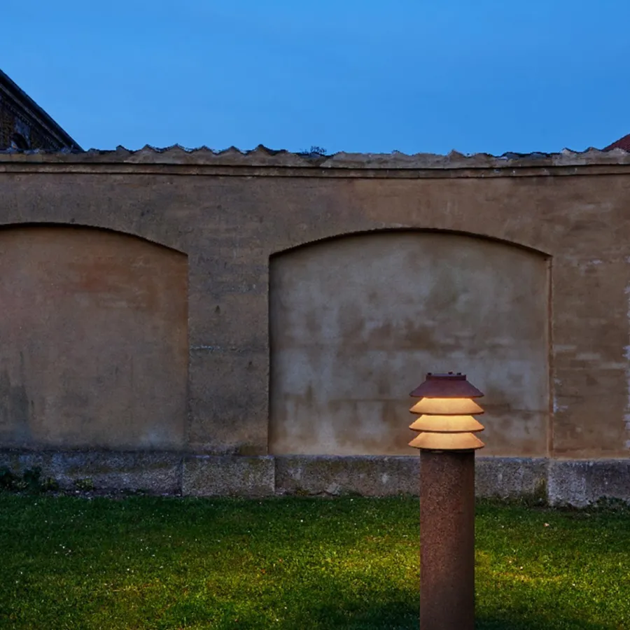 Discount Louis Poulsen Bysted Pullert Mast F/Nedgraving - Corten