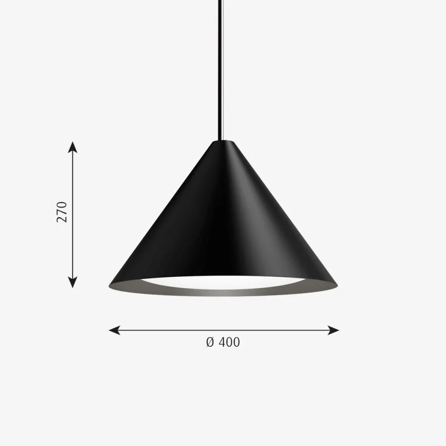 New Louis Poulsen Keglen pendel Ø40