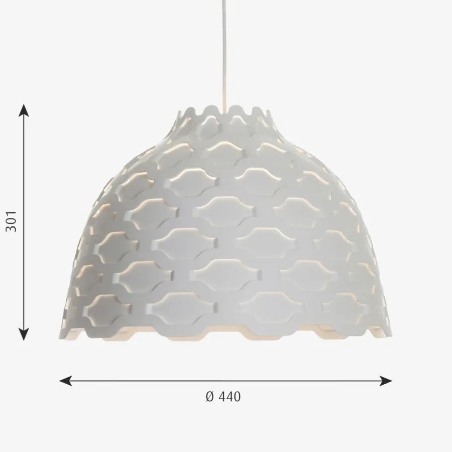 Hot Louis Poulsen LC Shutters taklampe Ø40 - Hvit