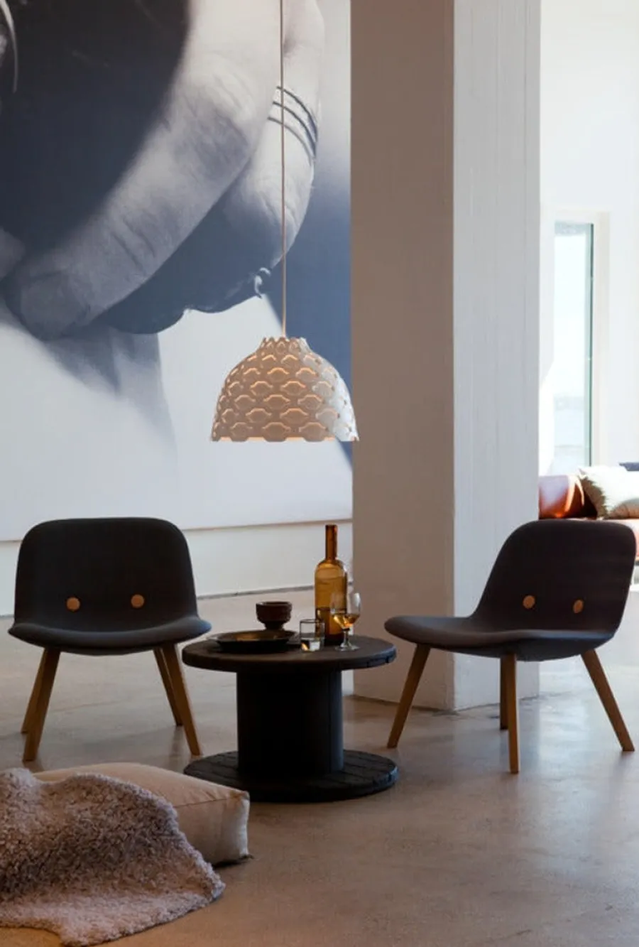 Hot Louis Poulsen LC Shutters taklampe Ø40 - Hvit