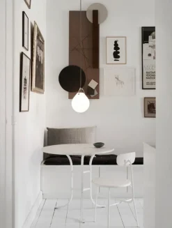 Clearance Louis Poulsen Moser taklampe Ø25 - - Hvit