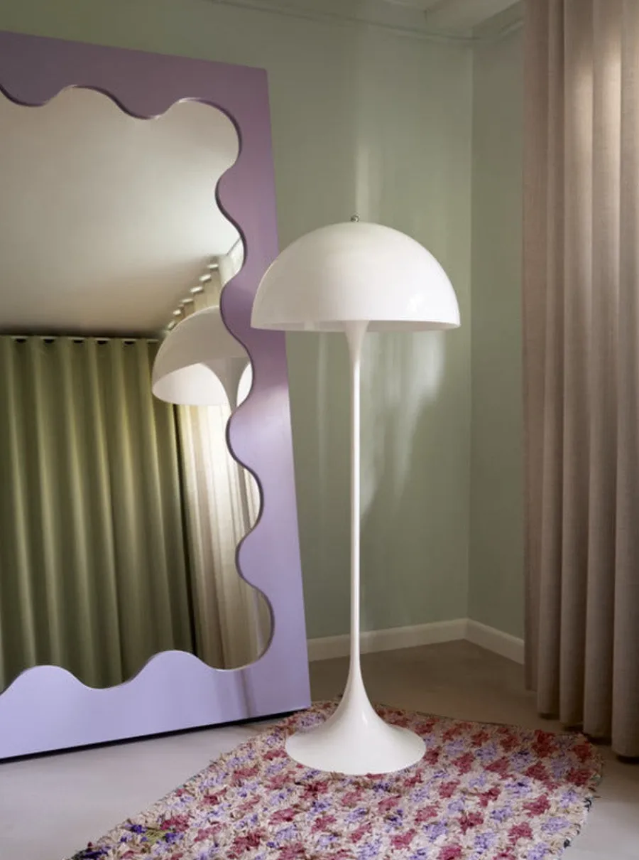 Sale Louis Poulsen Panthella gulvlampe Hvit / Opal