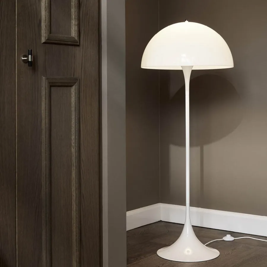 Sale Louis Poulsen Panthella gulvlampe Hvit / Opal