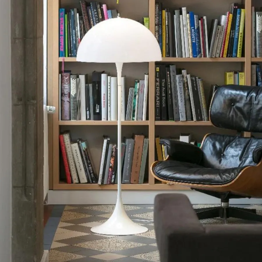 Sale Louis Poulsen Panthella gulvlampe Hvit / Opal
