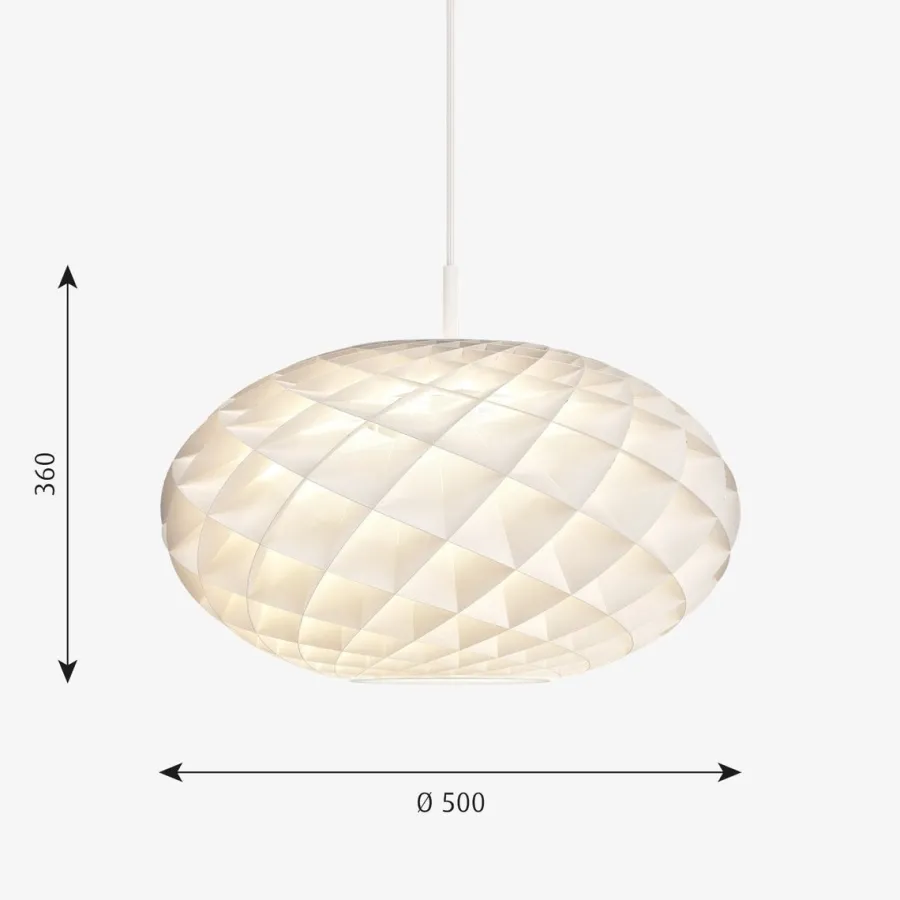 Sale Louis Poulsen Patera Oval Ø50 Hvit