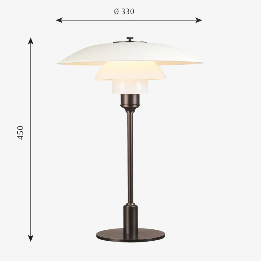 Louis Poulsen PH 31/2-21/2 bordlampe