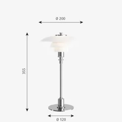 Discount Louis Poulsen PH 2/1 bordlampe