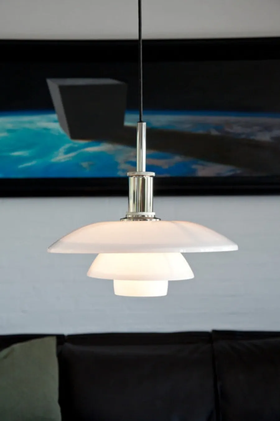 Online Louis Poulsen PH 41/2-4 Glass Pendel Krom / Opal