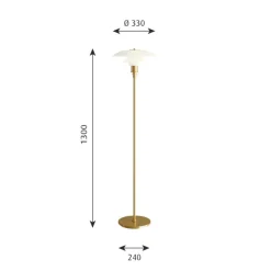 Clearance Louis Poulsen PH 3½-2½ gulvlampe
