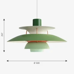 Discount Louis Poulsen PH 5 pendel - Ø500