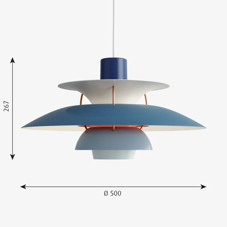 Discount Louis Poulsen PH 5 pendel - Ø500