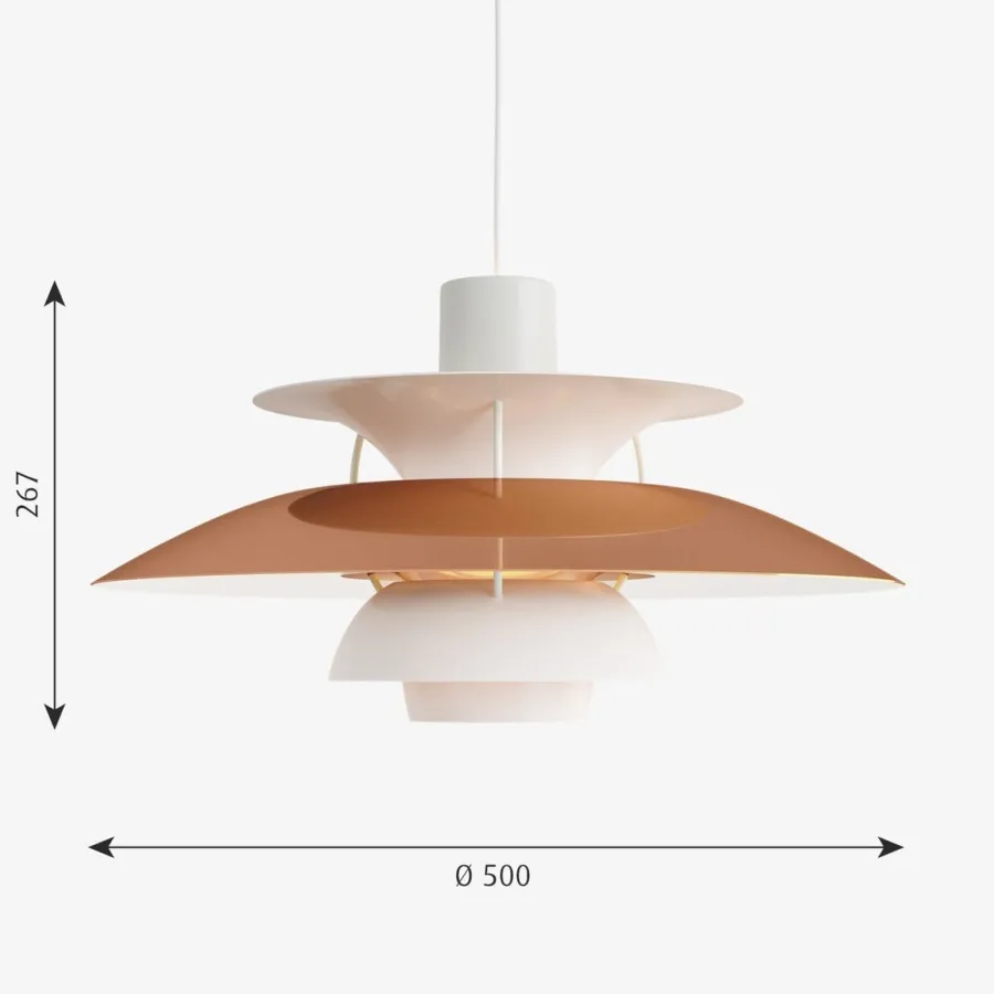 Discount Louis Poulsen PH 5 pendel - Ø500