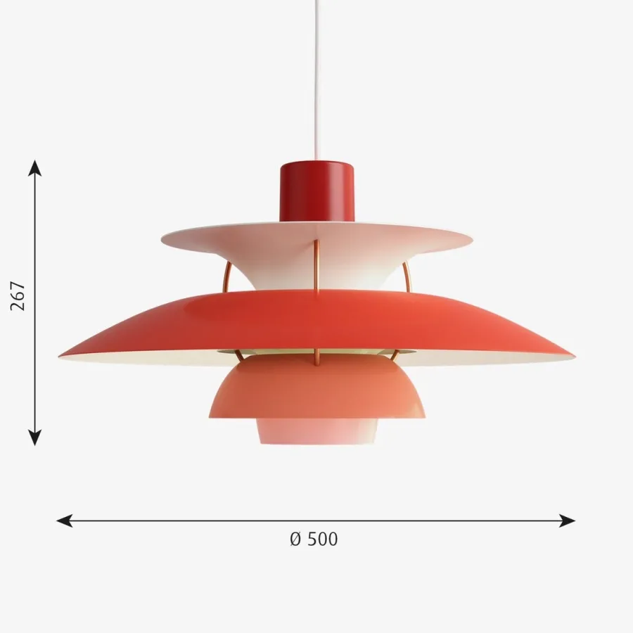 Discount Louis Poulsen PH 5 pendel - Ø500