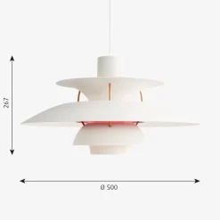 Discount Louis Poulsen PH 5 pendel - Ø500