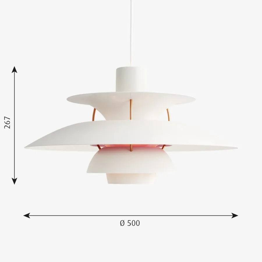 Discount Louis Poulsen PH 5 pendel - Ø500