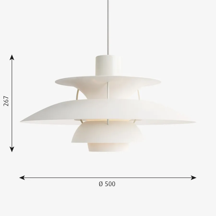 Discount Louis Poulsen PH 5 pendel - Ø500